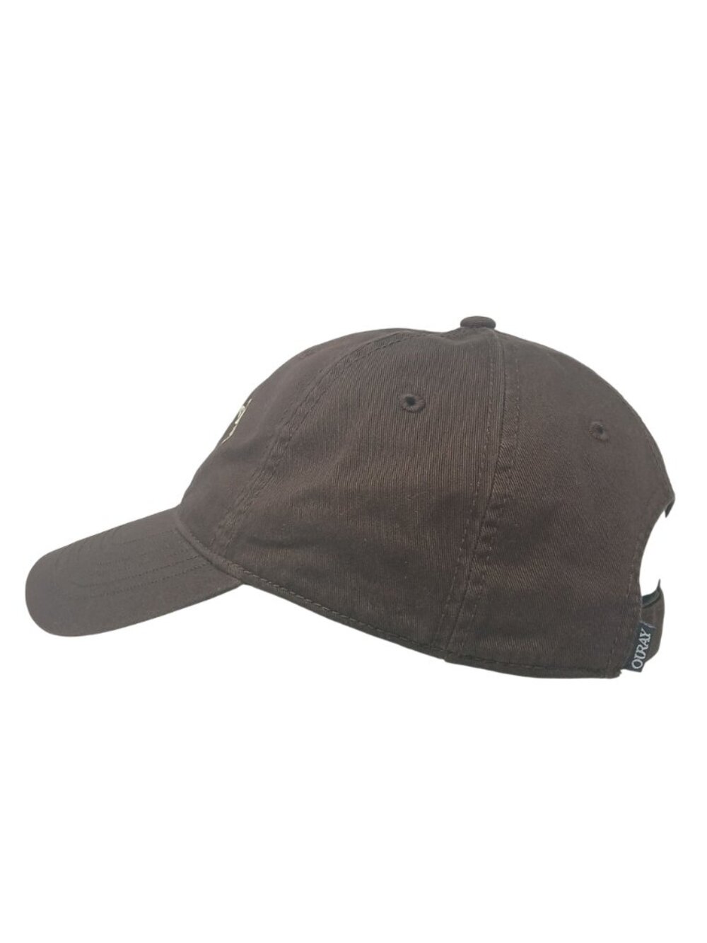 The Fly Shop Redding CA Brown Hat Cap Adj Strap By Ouray Sportswear #D-6 - Picture 5 of 9
